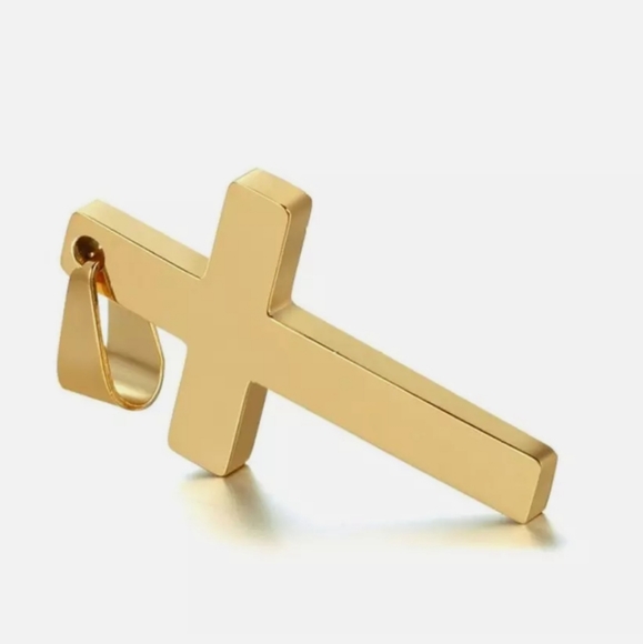 Men Cross Necklaces Pendants Stainless Steel - Picture 12 of 15